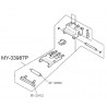 Pressure assy (pinch roller pair) MY-33987P