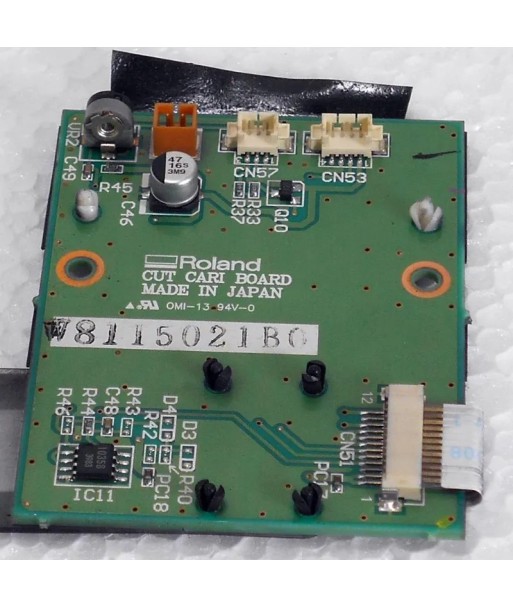 Cut carriage board W8115021B0.